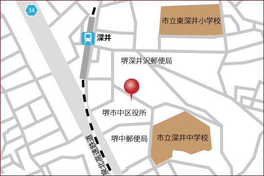 大阪府堺市深井沢町3324 泉北高速鉄道深井沢駅徒歩一分