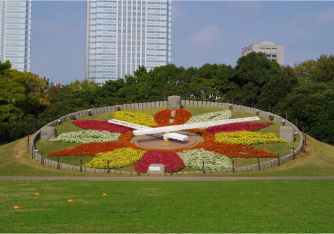 幕張海浜公園_花時計