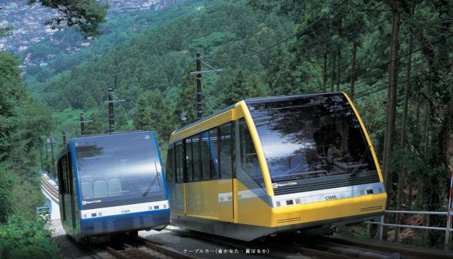 皿倉山ロケーブルカー