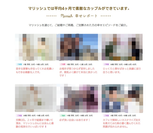 マリッシュ_再婚活向けサービス
